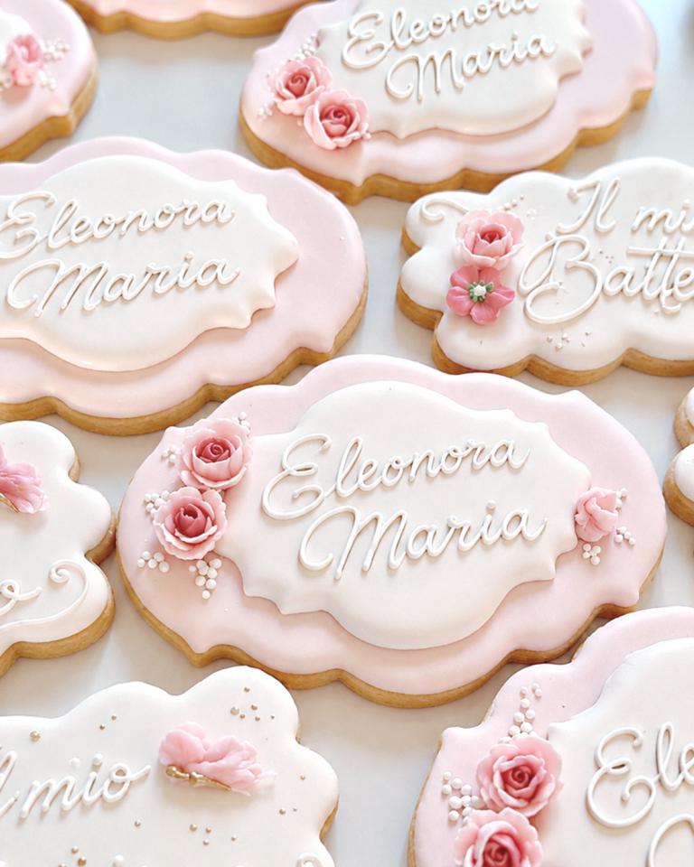 Nome tra le Rose (24 biscotti)